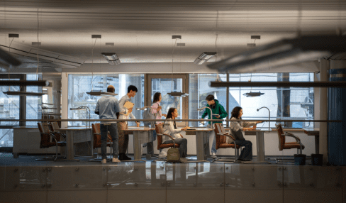 Corporate Spaces for hybrid mode